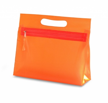 Logo trade business gifts image of: Transparent cosmetic pouch